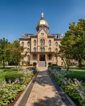 Jigsaw Puzzle Golden Dome University Of Notre Dame 208 Pieces Jigidi