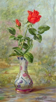 Albert Williams - The Crimson Rose, a Messenger of Love