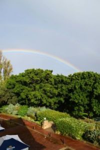 Rainbow over the Garden