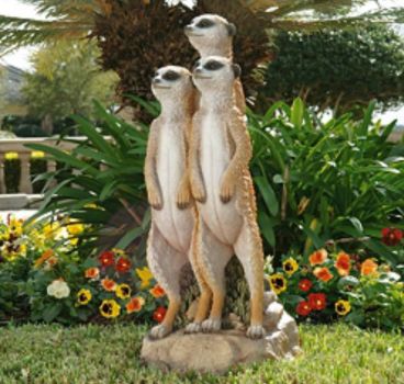 Theme:  Lawn Ornaments - For Sue - Meercats by Design Toscano