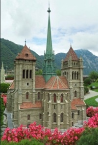 Cathedral de san Pedro, Geneva, Switzerland