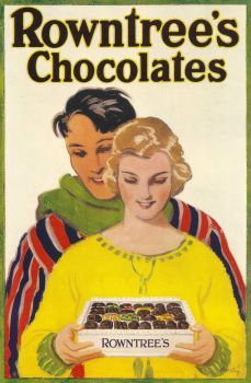 Puzzle | 150 pièces | Themes Vintage ads - Rowntree`s Chocolates | Jigidi