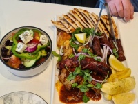 Greek Platter of Food