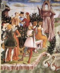 Allegory of April - Triumph of Venus (detail)