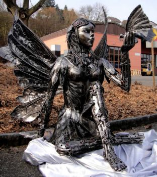 Recycle Art Fairy