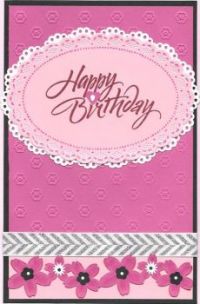 A card I made