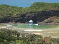 Hole-in-the-wall Transkei South Africa