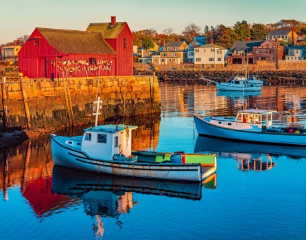 Rockport Harbor, Massachusetts, USA
