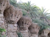 in park Guell, Barcelona