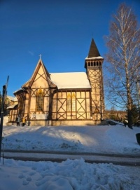 Starý Smokovec, kostol - Copied from Internet.