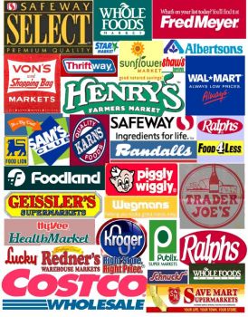 supermarkets logos