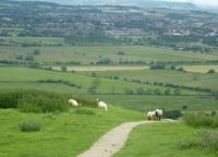 View from Glastonbury Tor. 2