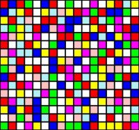 It's just a bunch of randomly coloured squares, what could possibly be difficult about that?