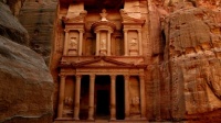 Stone city of Petra, Jordan.