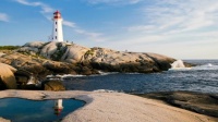 Peggy's Cove lighthouse.