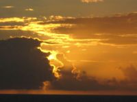 Sunset in the Carribean