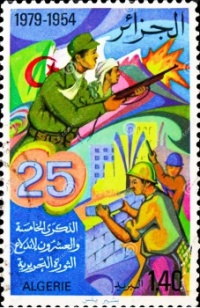 Francobollo dell'Algeria