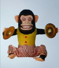VINTAGE CHIMP WITH CYMBALS