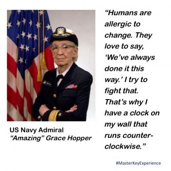 US Navy Admiral Grace Hopper
