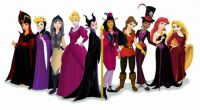 Disney Princesses as Villians