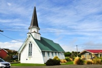 Small town church, New Zealand