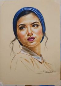 Ahmed__Shokry The Girl in the Blue Scarf