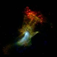 The Hand of God in outer space