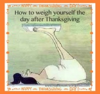 How to Weigh Yourself After Thanksgiving