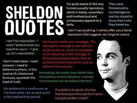 Sheldon Speaks