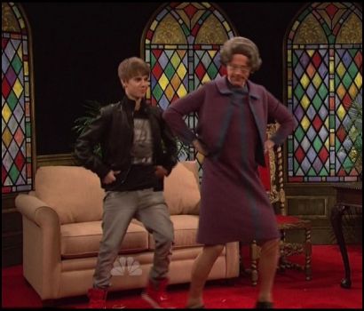 Dancing with Justin Beiber