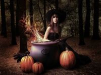 Halloween witch