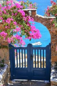 The Blue Gate To The Beach...