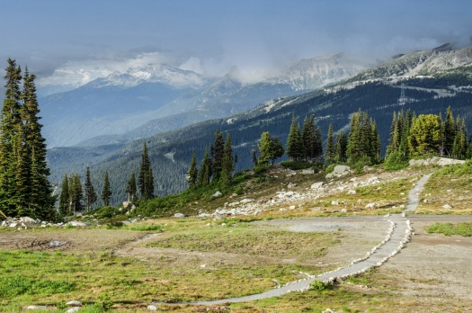 Solve Whistler hiking trail jigsaw puzzle online with 150 pieces