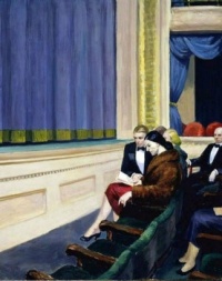 First Row Orchestra ~  Edward Hopper (New York, 1882-1967)