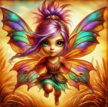 Solve Zelda the adorable pixie jigsaw puzzle online with 64 pieces