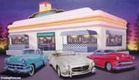 Retro Diner scene