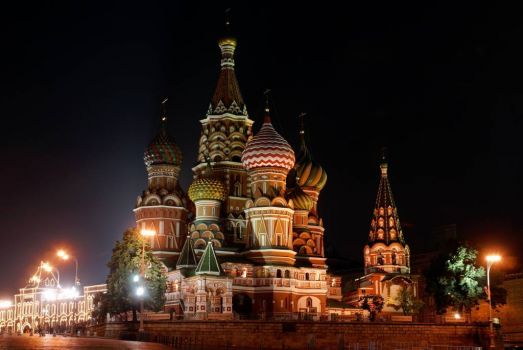 St. Basil's Cathedral, Moscow, Russia (Daily Challenger)