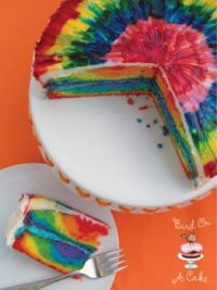 Tie Dye Cake