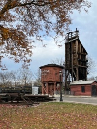 Water tower and coal hopper