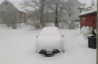 2/28/23  very fine snow...it just keeps coming.