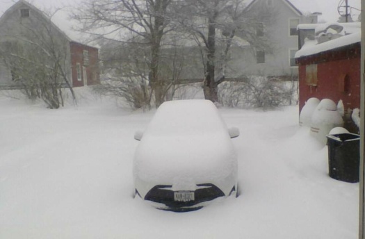 2/28/23  very fine snow...it just keeps coming.