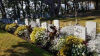 A military cemetery in Victoria