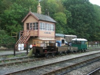 Highley Signal Box and Wickham Trolley Sevren Valley Railway 2010