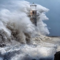 Cast-Iron Lighthouse, Whiteford, UK