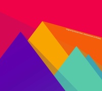 Colored triangle mountains 🔼