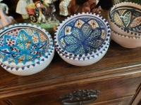 Small pottery bowls from Tunisia.