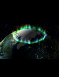 Northern Lights when seen from outer space