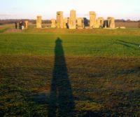 Long Shadow at Stonehenge 120512 at 1530