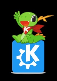 KDE Konqi and Logo