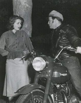 Mary Murphy and Marlon Brando